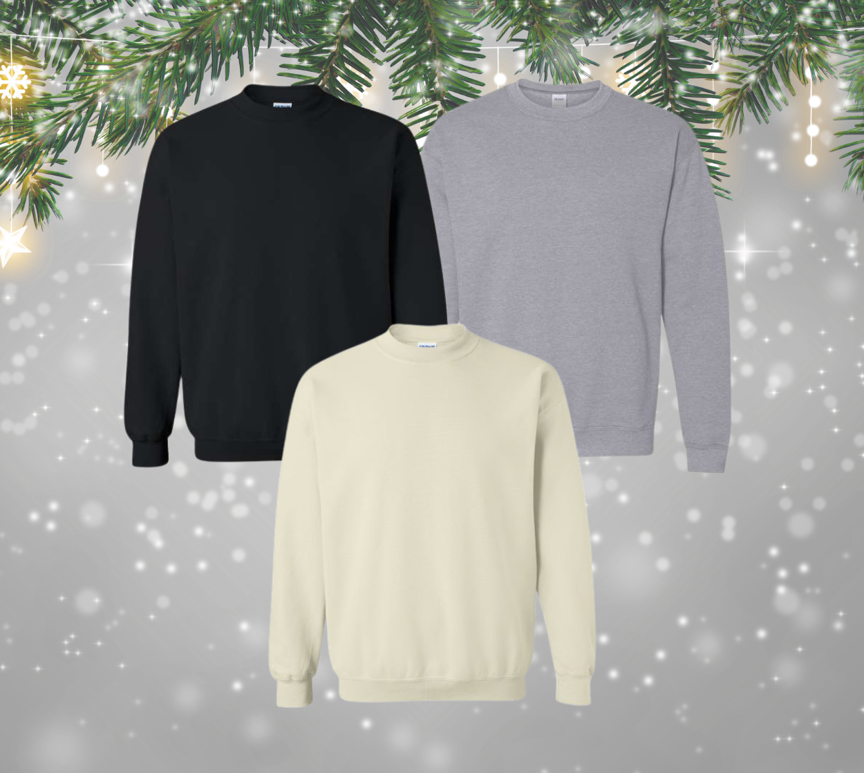 Christmas Crew Neck Sweaters