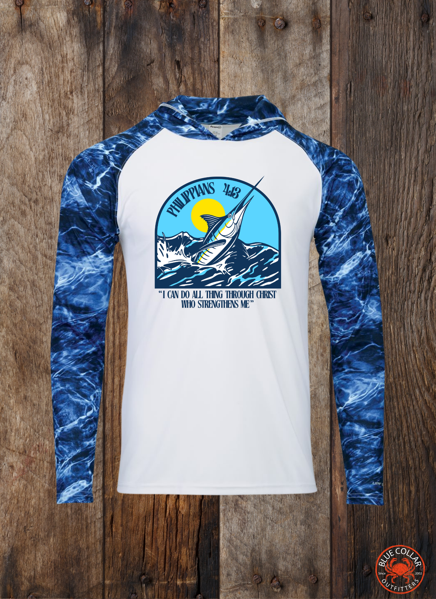 Swordfish (Philippians 4:13) SPF shirt