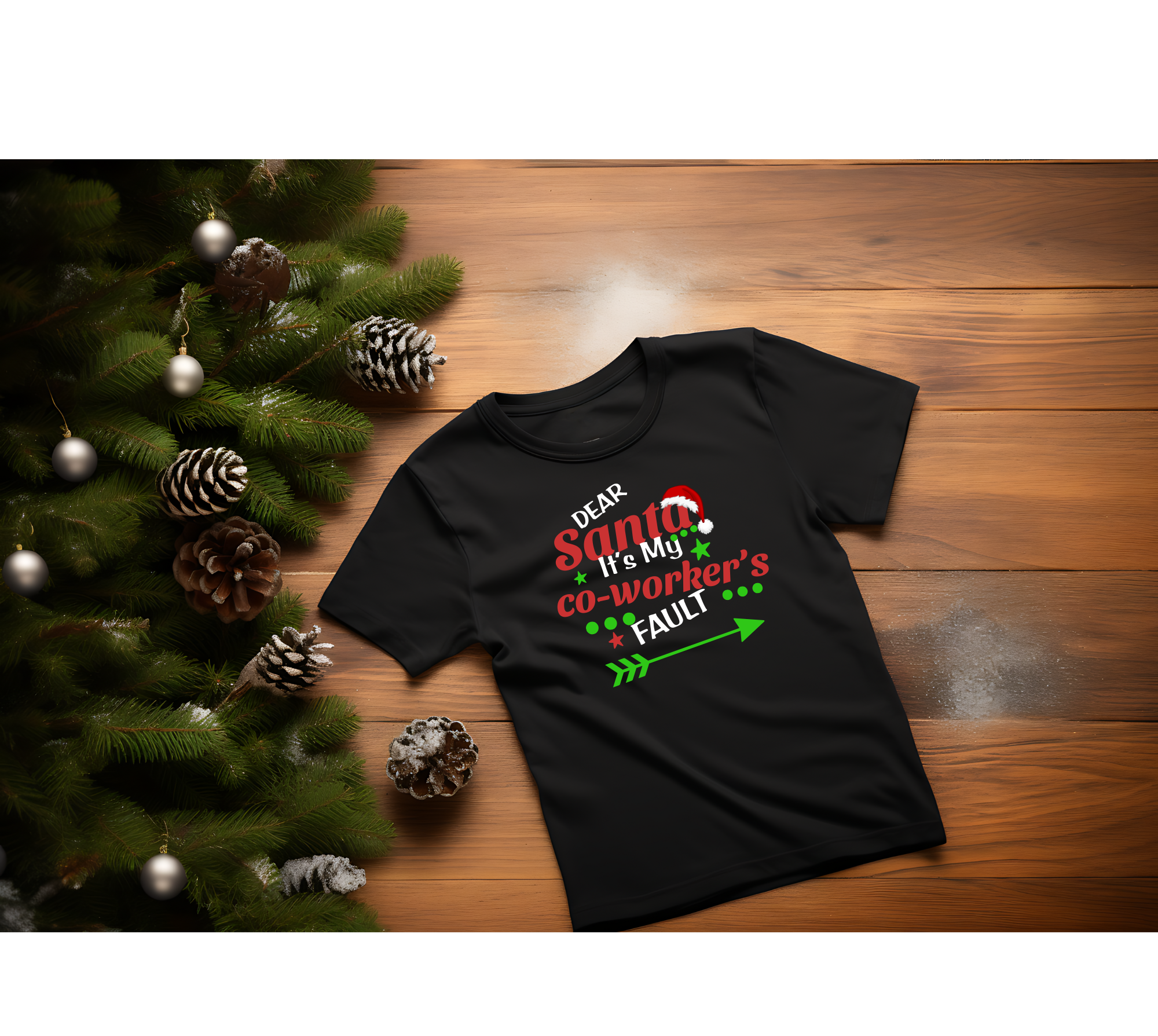 Dear Santa, it's my Co-worker's fault